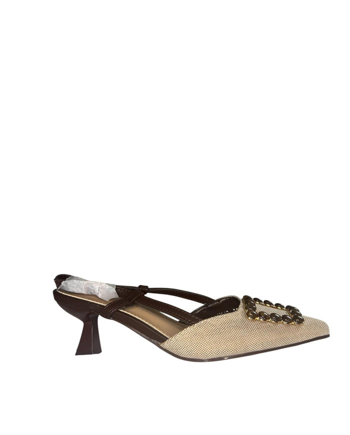 Wellspring tacchi donna con dettaglio sulla punta 
