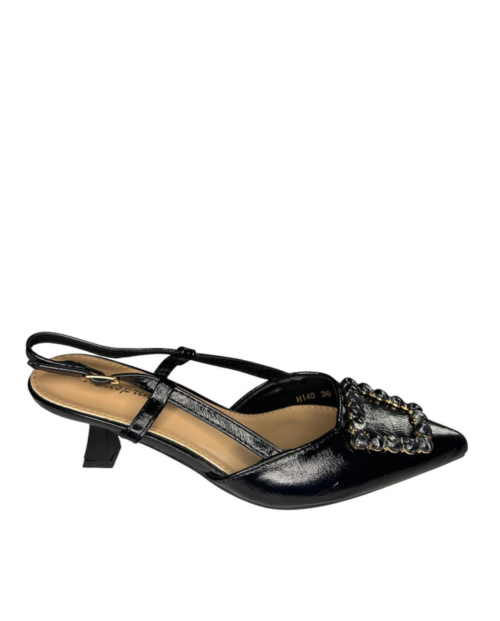 Wellspring tacchi donna con dettaglio sulla punta 
