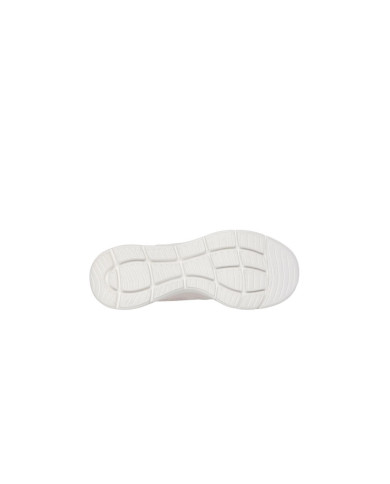 SKECHERS DA DONNA IN TELA BEIGE E DETTAGLI ROSA
