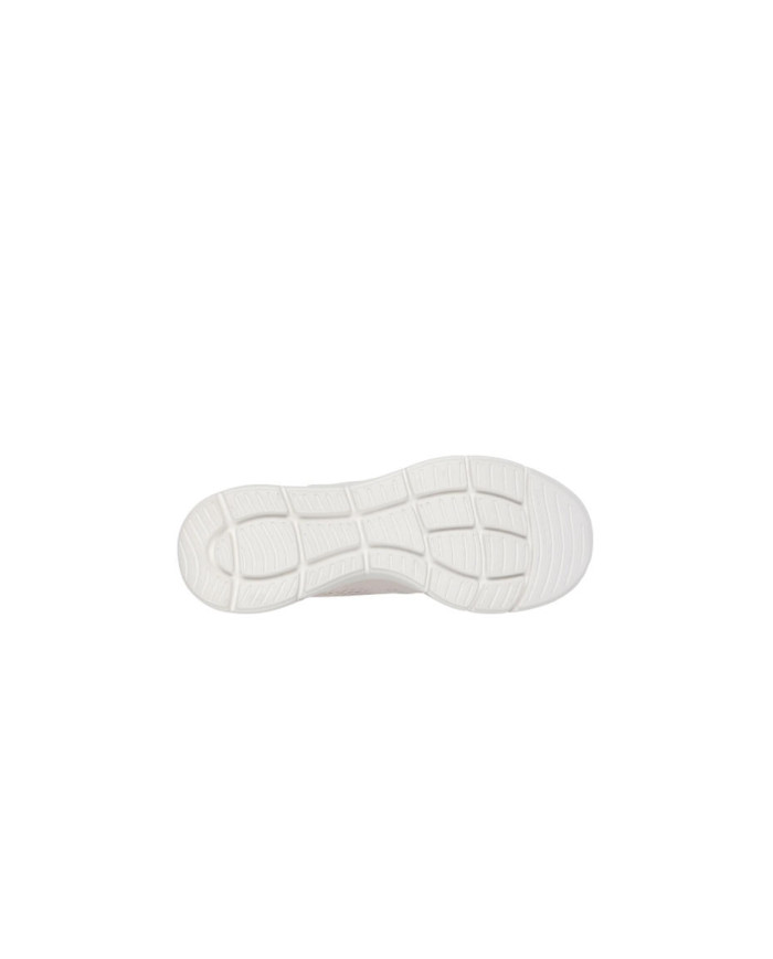SKECHERS DA DONNA IN TELA BEIGE E DETTAGLI ROSA
