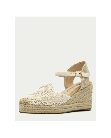 Xti sandali con zeppa in corda 145417
