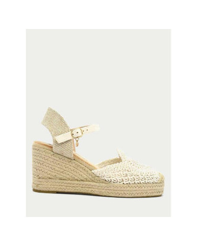 Xti sandali con zeppa in corda 145417
