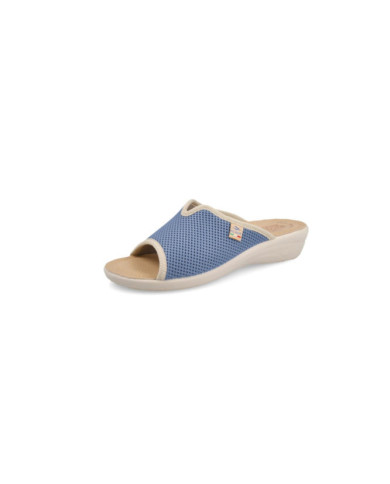 Ciabatte donna T4429FE con fascia in tela 
