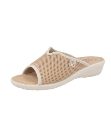 Ciabatte donna T4429FE con fascia in tela 

