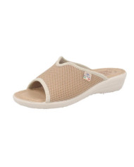 Ciabatte donna T4429FE con fascia in tela 
