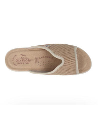Ciabatte donna T4429FE con fascia in tela 
