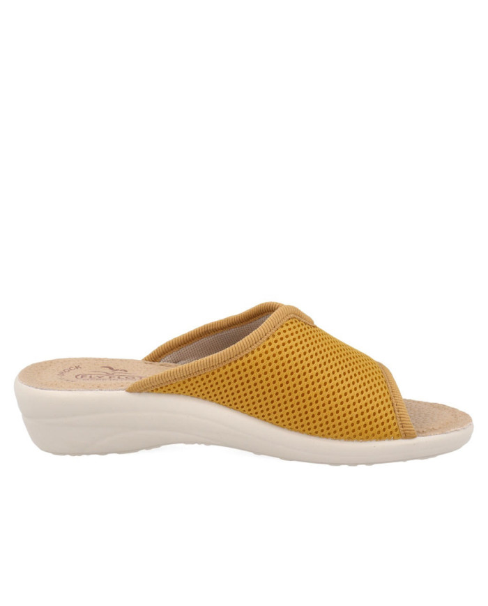 Ciabatte donna T4429FE con fascia in tela 
