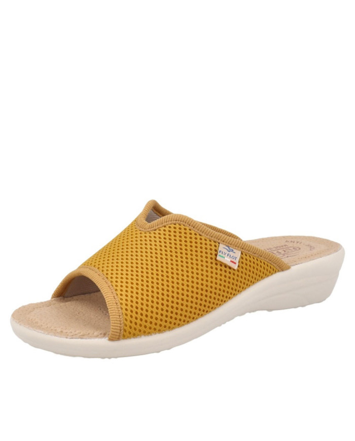 Ciabatte donna T4429FE con fascia in tela 
