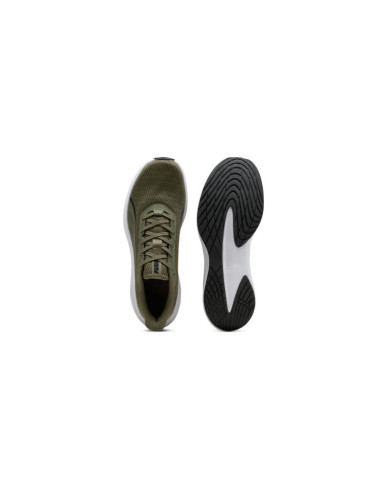 Sneakers Dasher Lite 312586 15 in tela oliva
