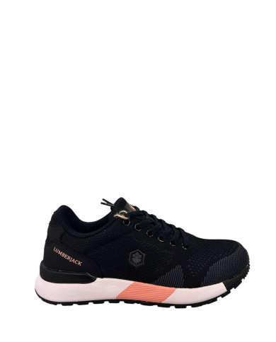 Sneakers nere da Donna in tessuto con soletta Memory Foam Lumberjack
