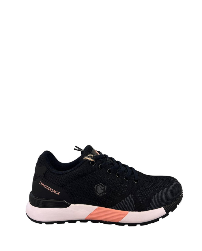 Sneakers nere da Donna in tessuto con soletta Memory Foam Lumberjack
