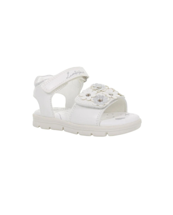 Lumberjack Whippy Sandalo Con Strappo Bambina - 102268611 Bianco
