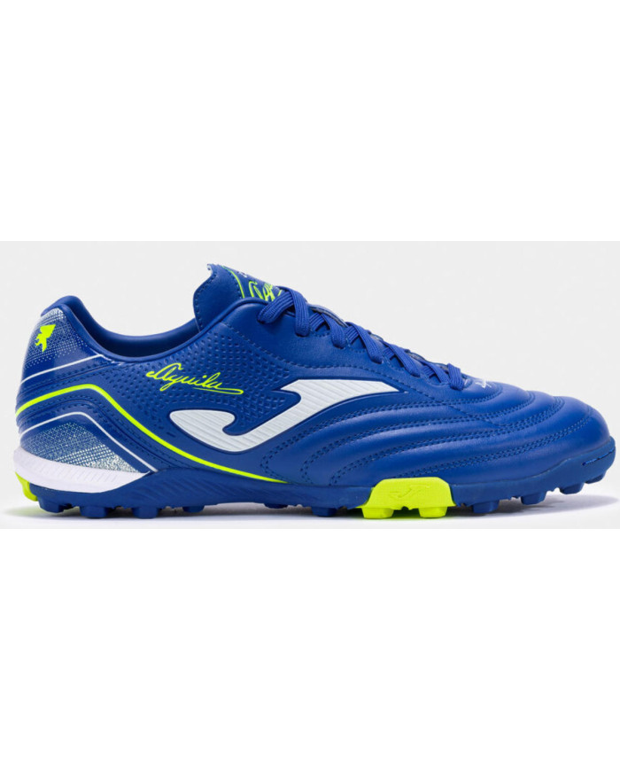 Scarpe da calcio Aguila 25 erba in erba reale blu fluorescente

