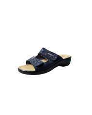 Ciabatte da donna beige a due strappi 
