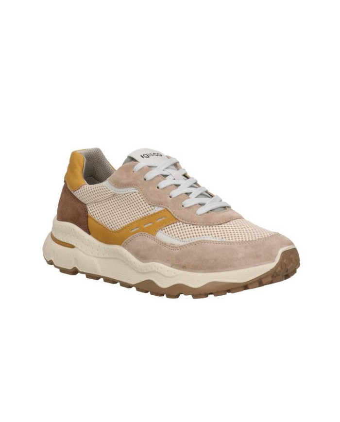 Scarpa casual Igi&Co 1115822 da uomo beige scuro
