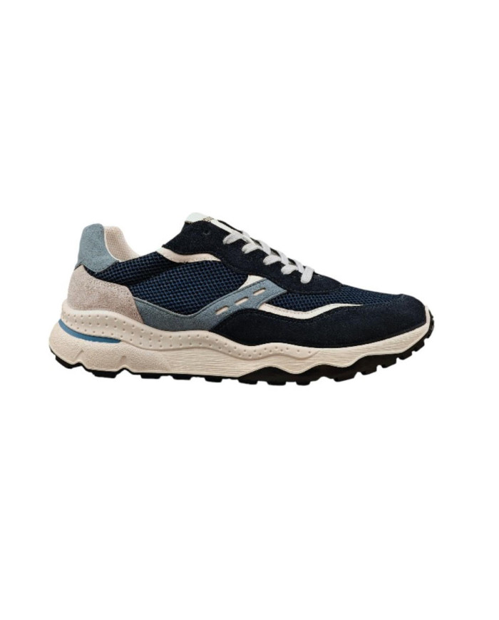 Sportiva con sottopiede removibile in Memory Tomaia: Pelle e tessuto - Fodera: Pelle e tessuto - Fondo: Altri Materiali
