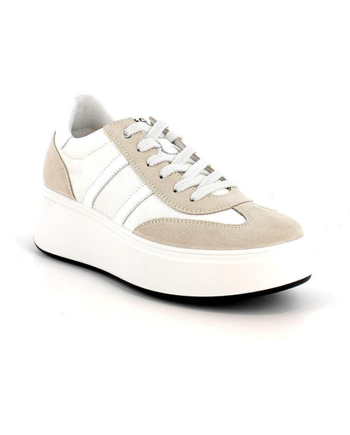IGI&Co 1147211 Sneakers con Donna con Lacci Bianco
