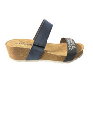 DREAM BY KI05 CIABATTE DA DONNA DI COLORE PLATINO, BLU O ARGENTO
