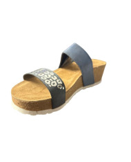 DREAM BY KI05 CIABATTE DA DONNA DI COLORE PLATINO, BLU O ARGENTO
