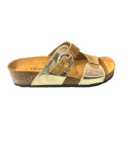 DREAM BY  DN 28 CIABATTE DA DONNA, DISPONIBILE DI COLORE PLATINO/WHISKY, PELTRO/BLU, BLU O BEIGE/NUDE
